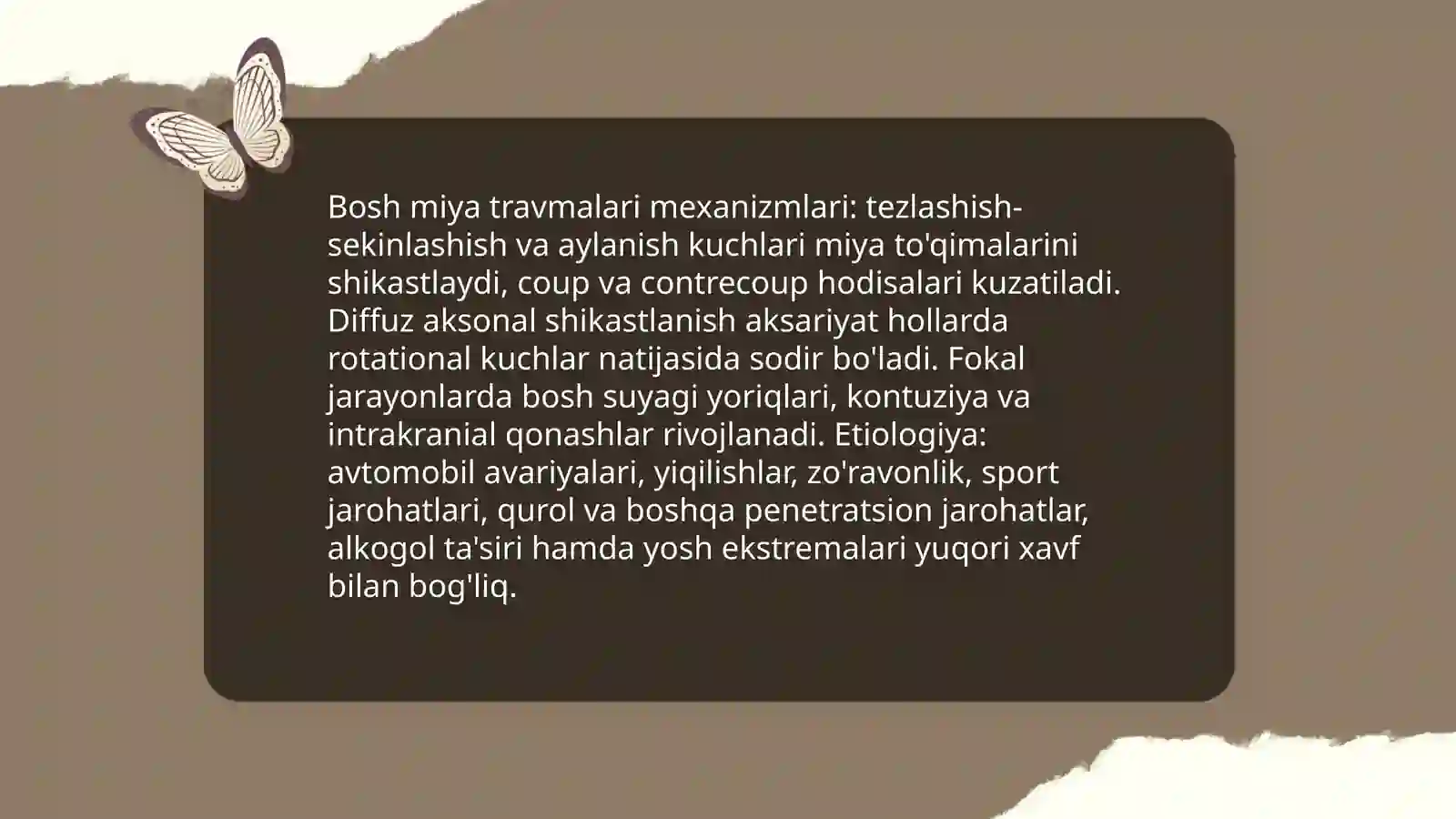 Bosh miya travmalari 4