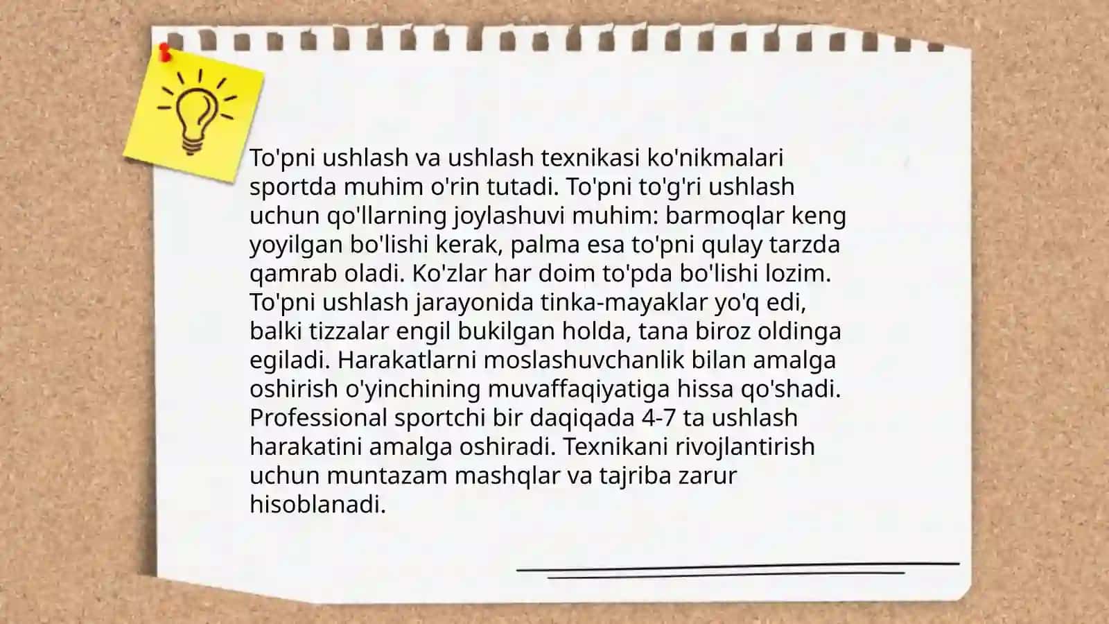 Qo'l to'pi o'yinida harakatlanish va to'pni boshqarish texnikasini o'rgatish 4