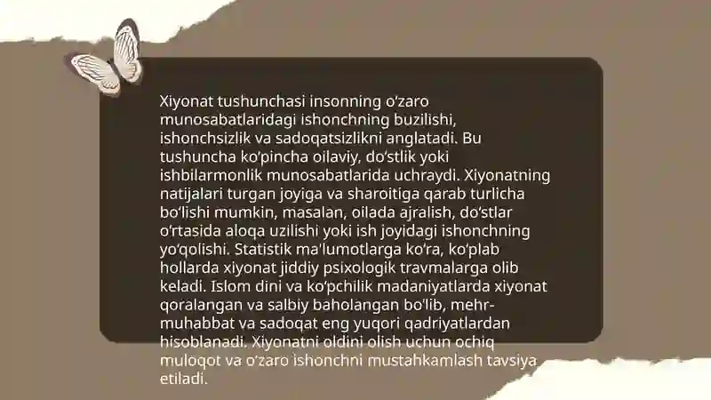 "Dunyoning ishlari" asaridagi "Xiyonat" hikoyasi 4