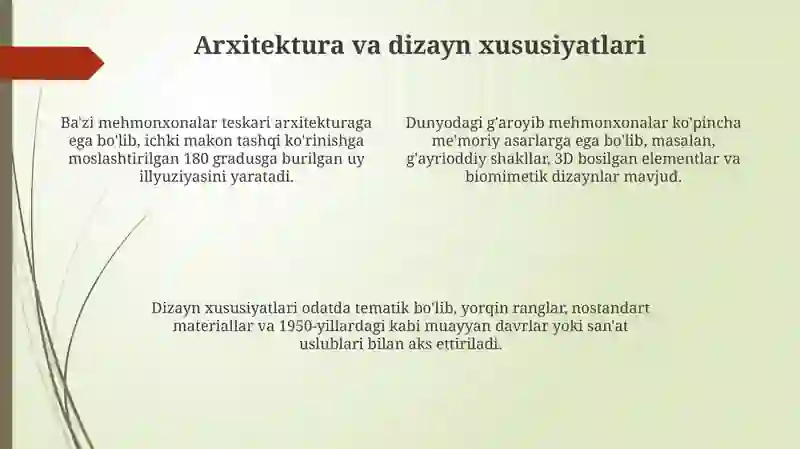 G'aroyib mehmonxonalar 4