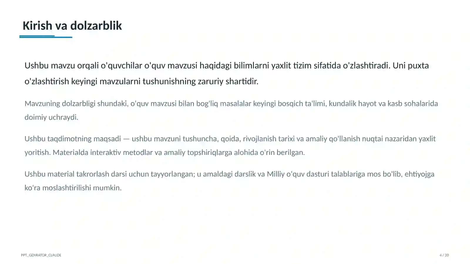 Dolzarb mavzular 2