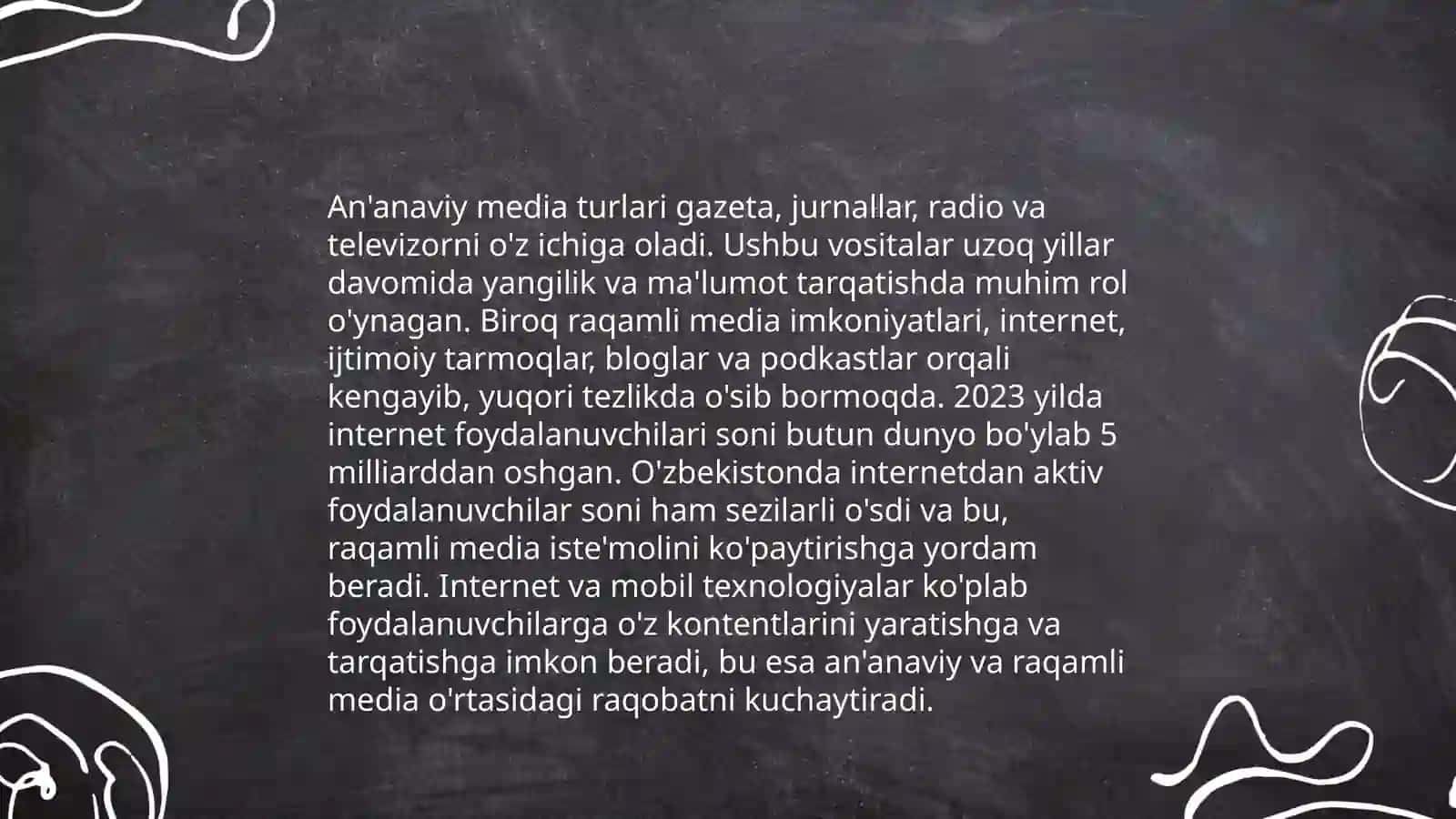 Media maydon tuzilishi va ta'siri 4