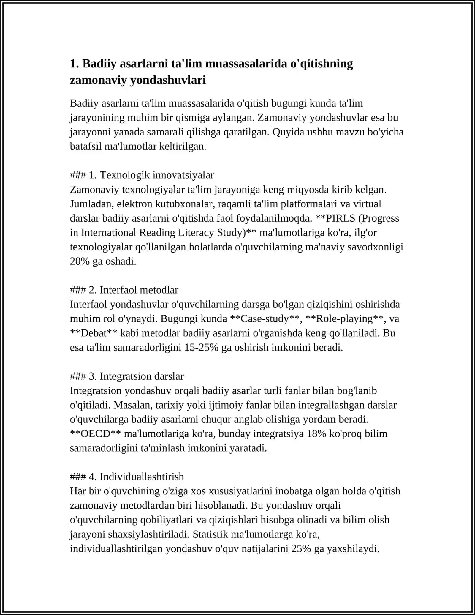 TA'LIM MUASSASALARIDA BADIIY ASARNI O'QITISH METODIKASI 4