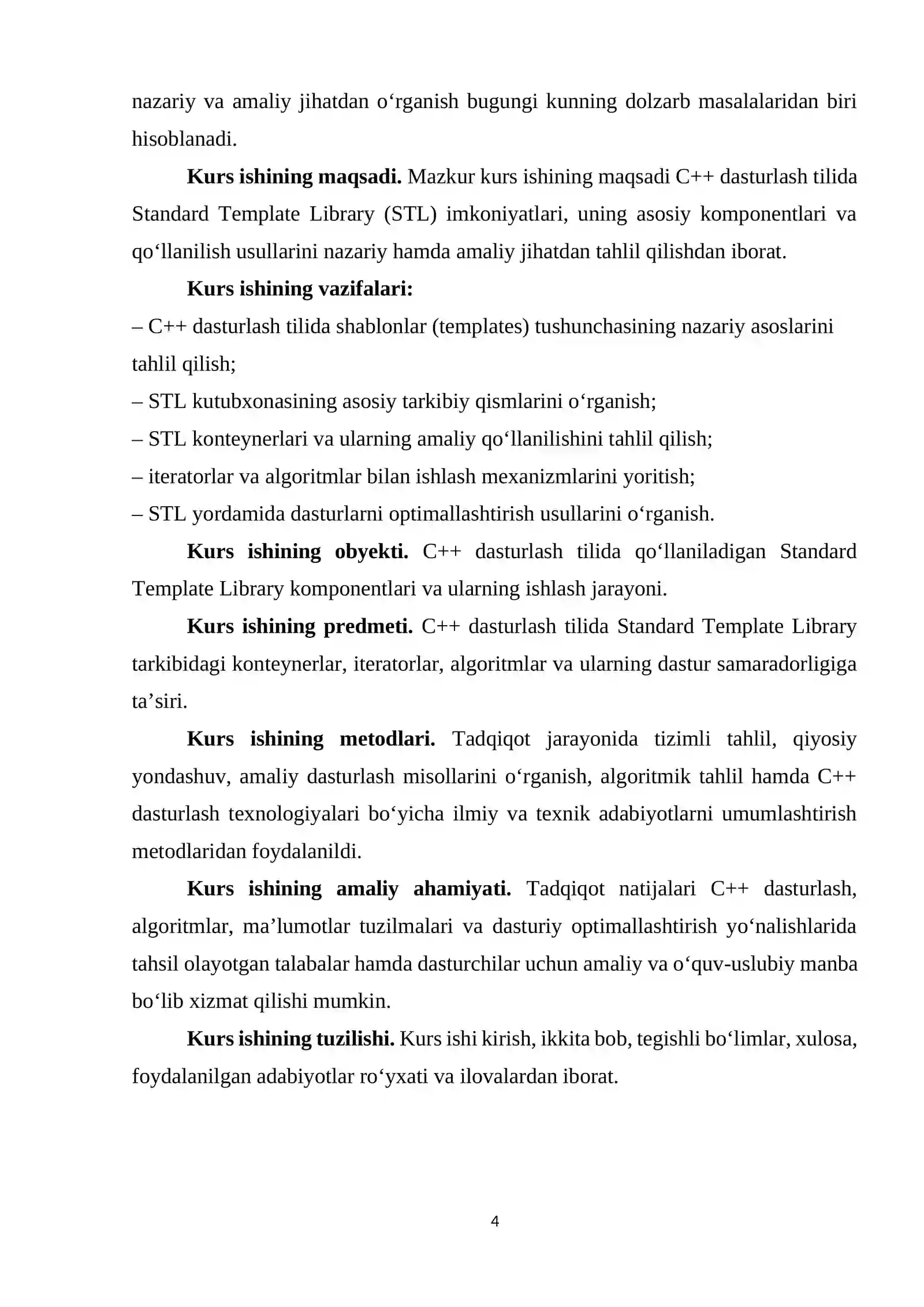 C++ tilinde Standard Template Library (STL) imkoniyatlari 4