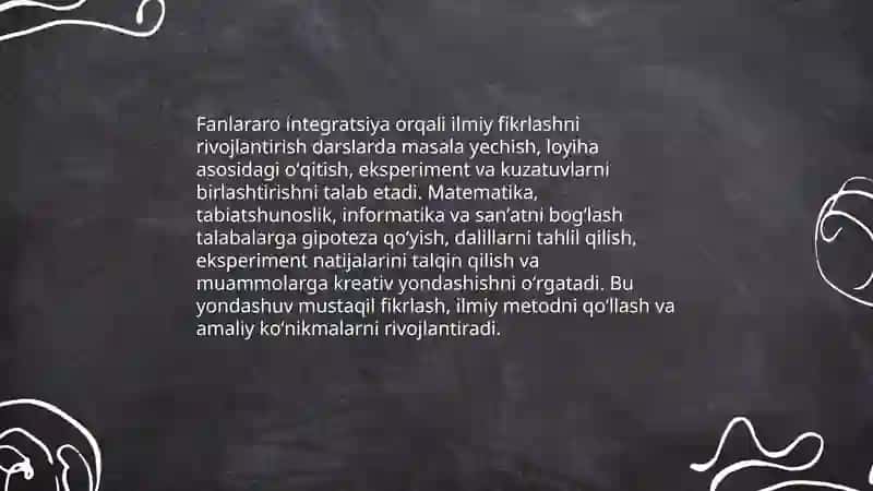 O'quvchilarning ilmiy dunyoqarashini shakllantirishning nazariy asoslari 4