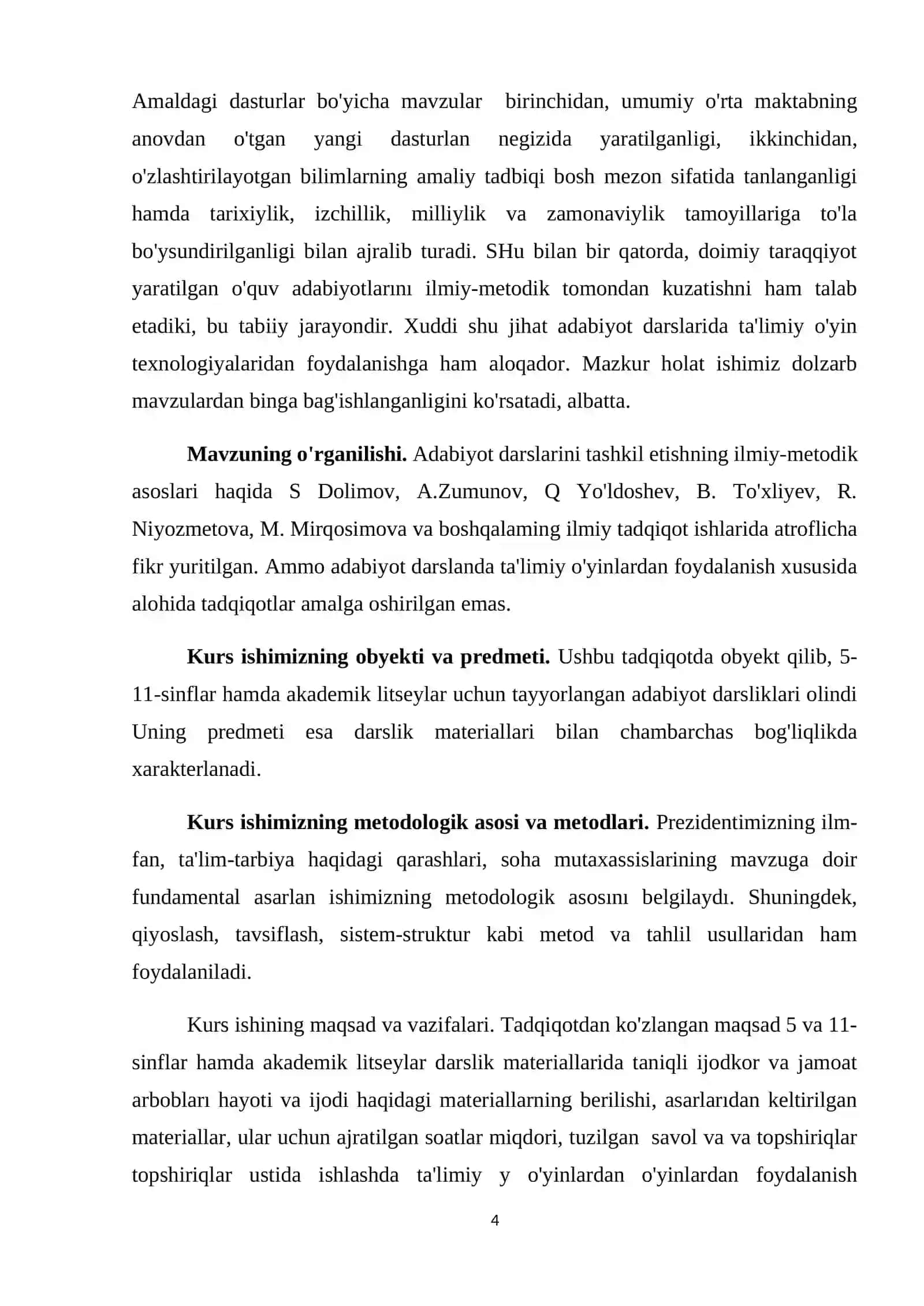 Ona tili darslarida tashkil qilinadigan taʼlimiy oʼyinlarning turlari va mazmuni 4