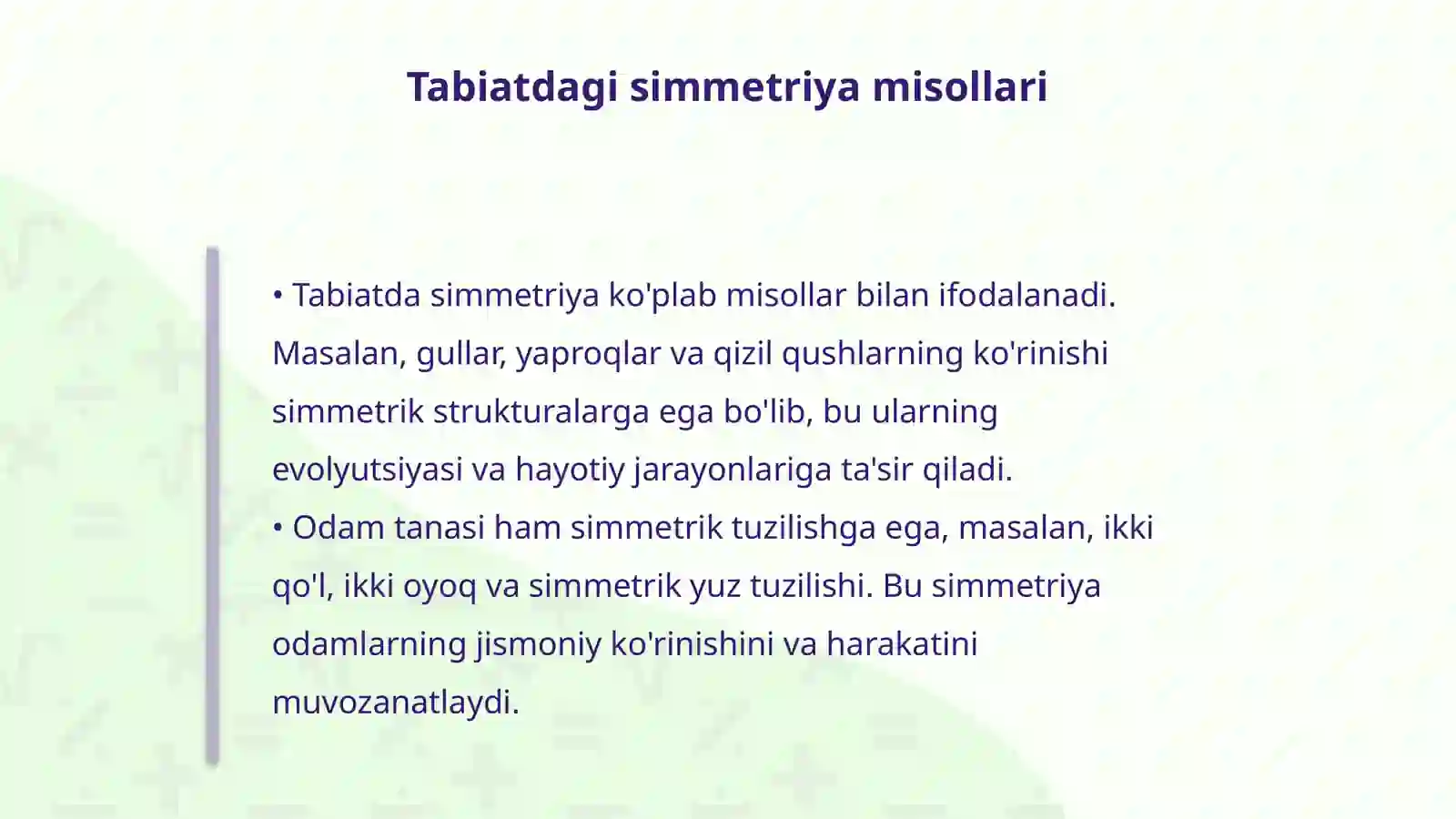 Tabiatdagi simmetriya 4