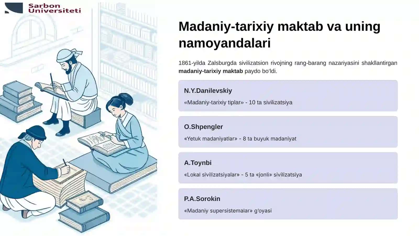 TARIX FALSAFASI, SIVILIZATSIYA VA MADANIYAT 4