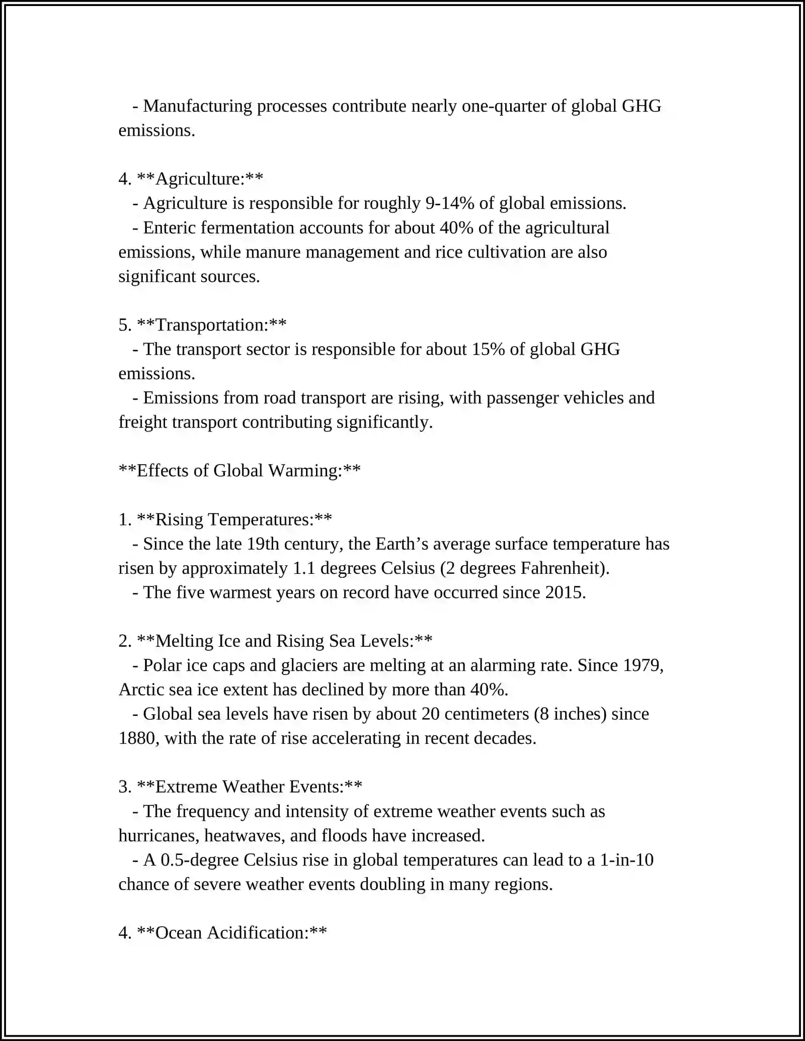 Climate Change and Its Prevention 4
