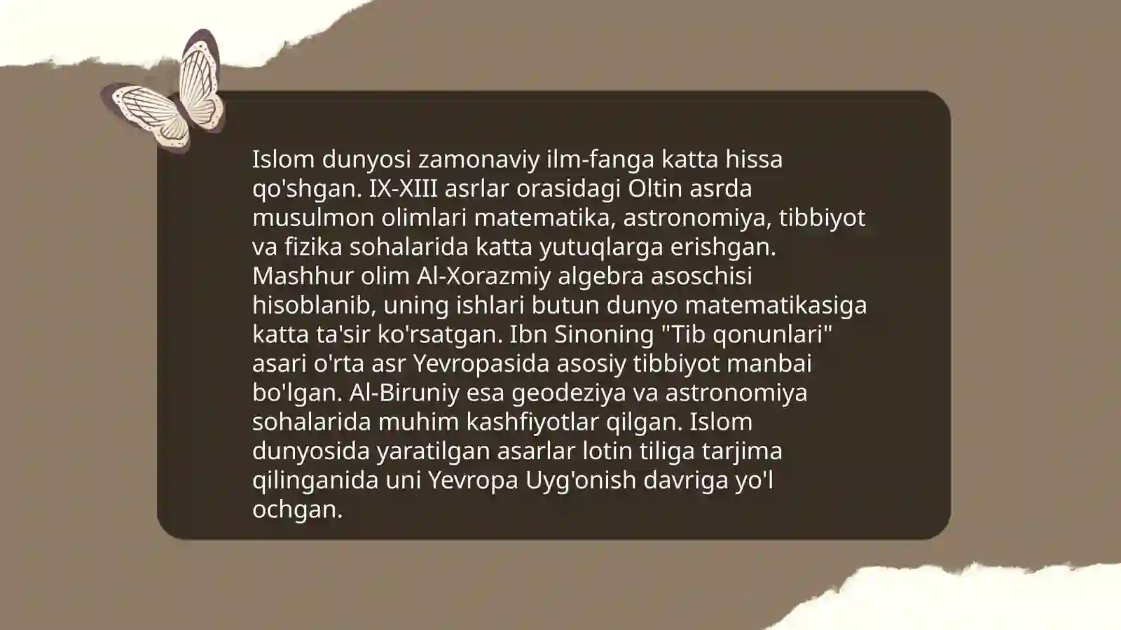 Islom sivilizatsiyasining ahamyati 4