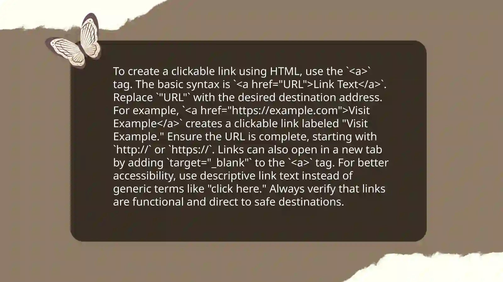 Using Links to Documents Internet Sources 4