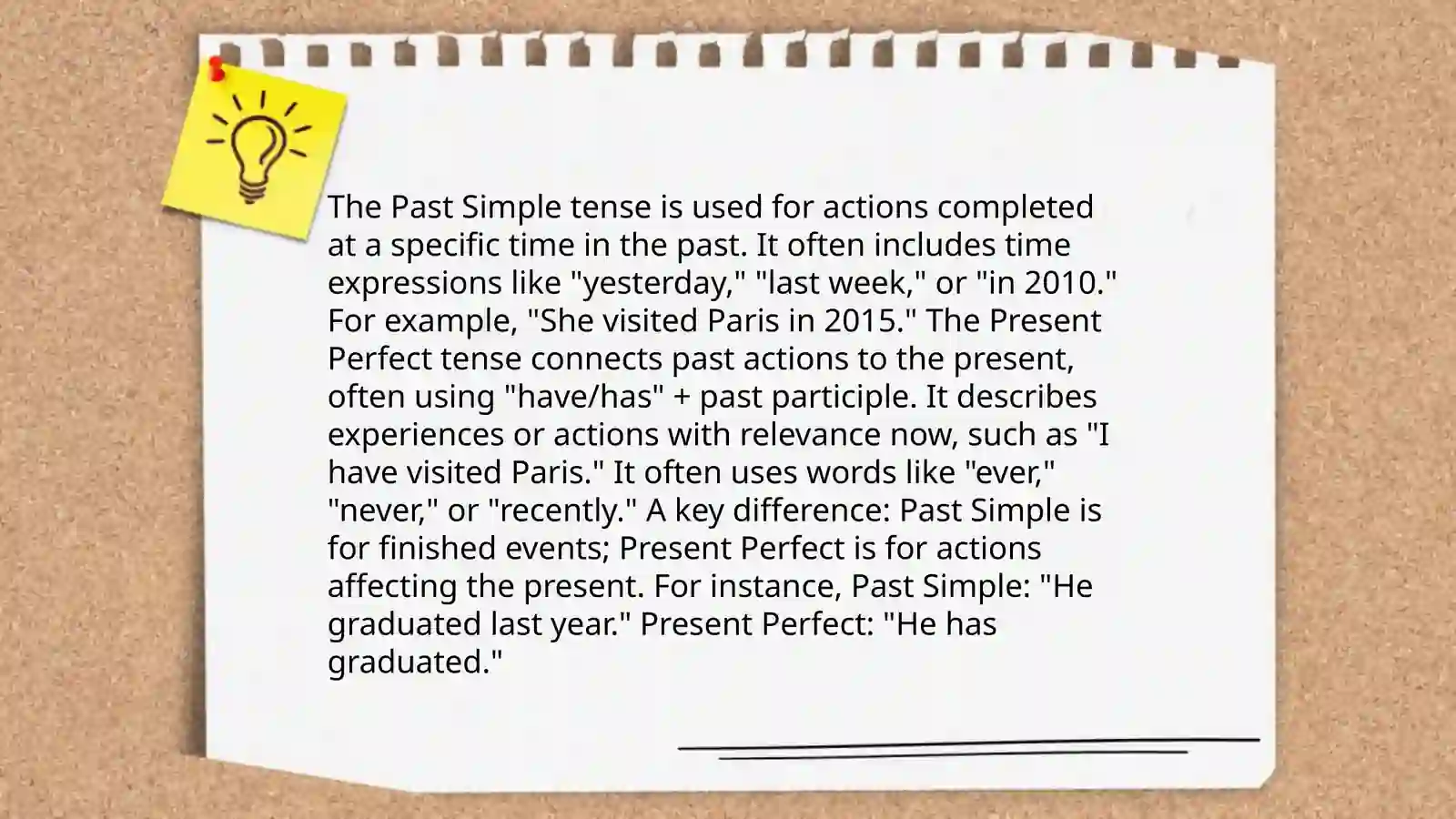 Past simple 4