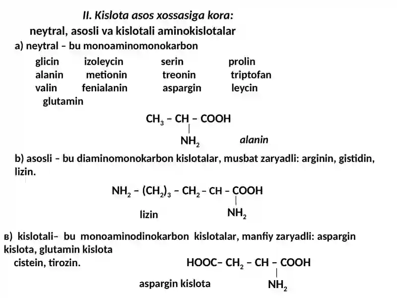 MONO AMINO DIKARBON KISLOTALAR 4