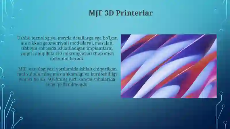 Material Jetting 3D Printerlar 4