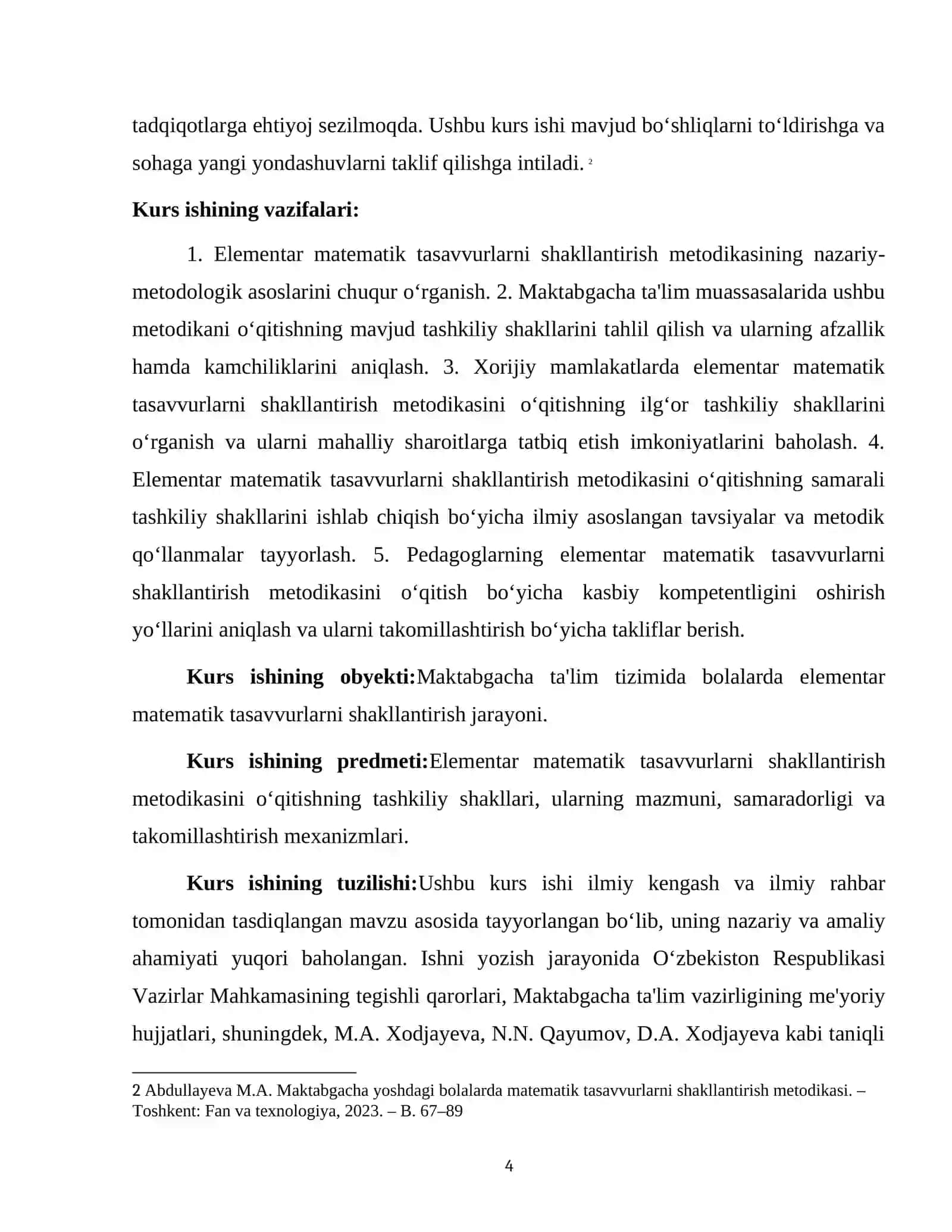 MAKTABGACHA YOSHDAGI BOLALARDA ELEMENTAR MATEMATIK TASAVVURLARNI SHAKLLANTIRISHNING NAZARIY ASOSLARI VA PEDAGOGIK TAMOYILLARI 4
