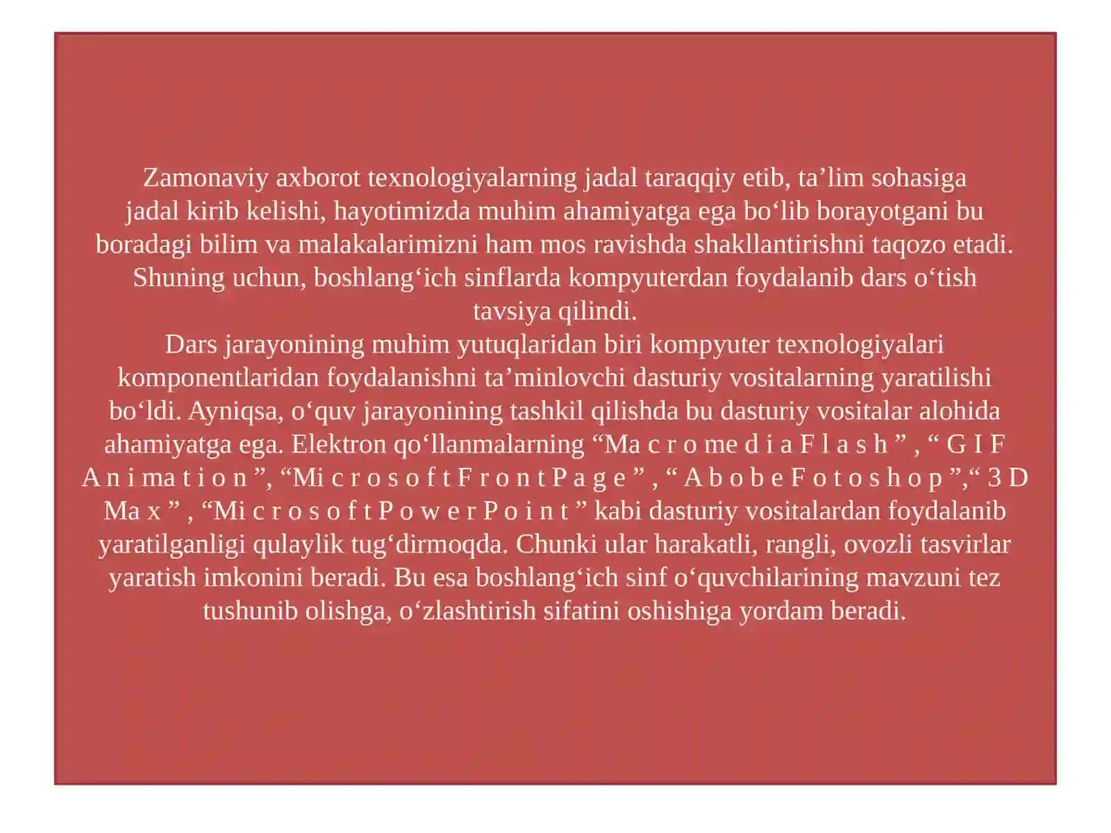 Boshlangichta’limdaintegratsiyalashganta’limniamalgaoshirish 4