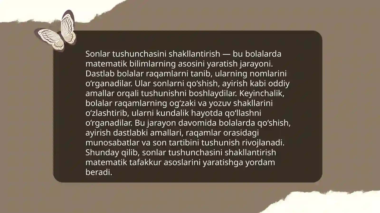 Maktabgacha ta'limda matematika asoslari 4