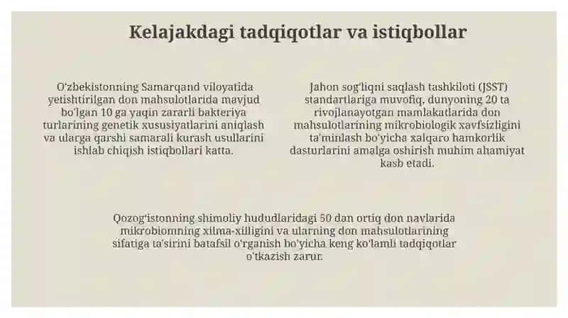 Don va Don Mahsulotlari Mikrobiologiyasi 4