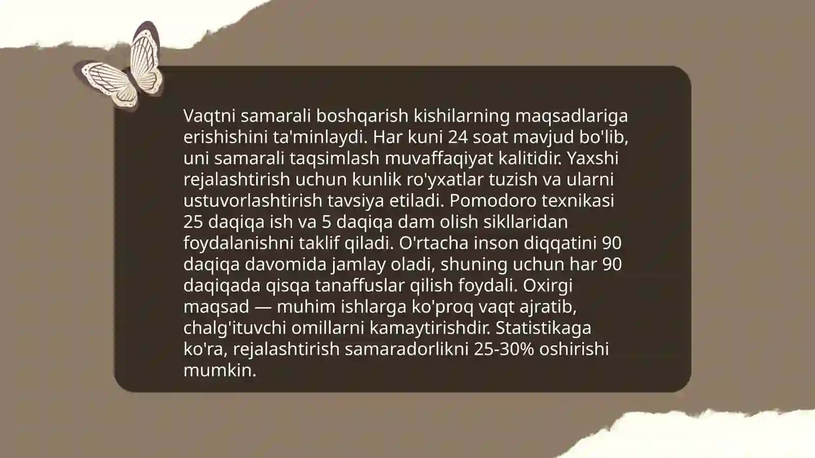 Shaxsiy akademik faoliyat va uni tashkil etish vositalari 4