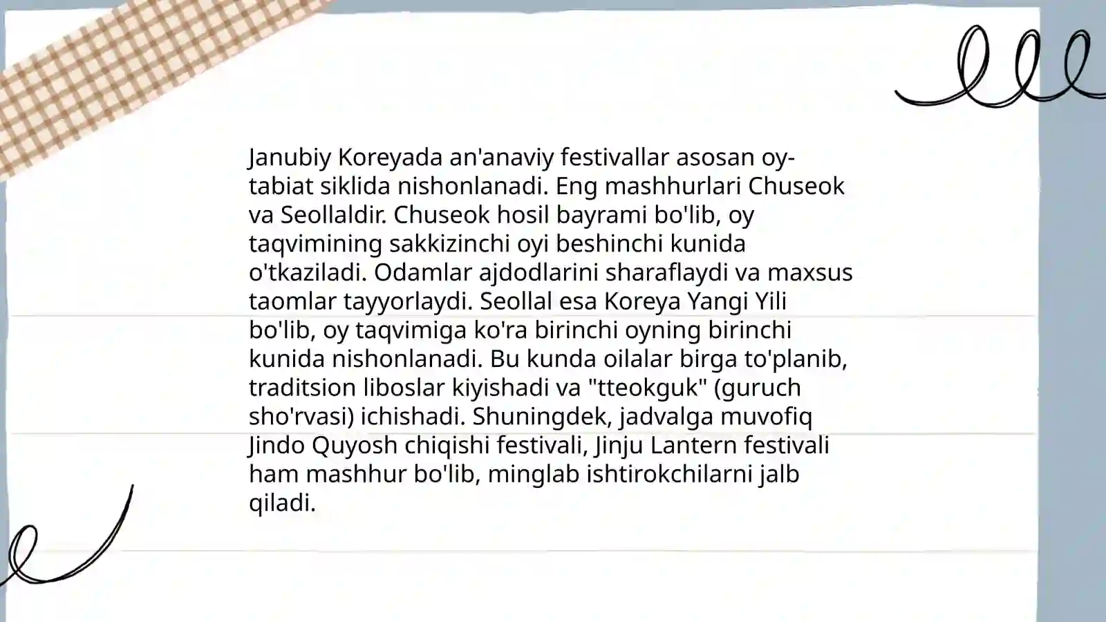 Koreya madaniyati 4