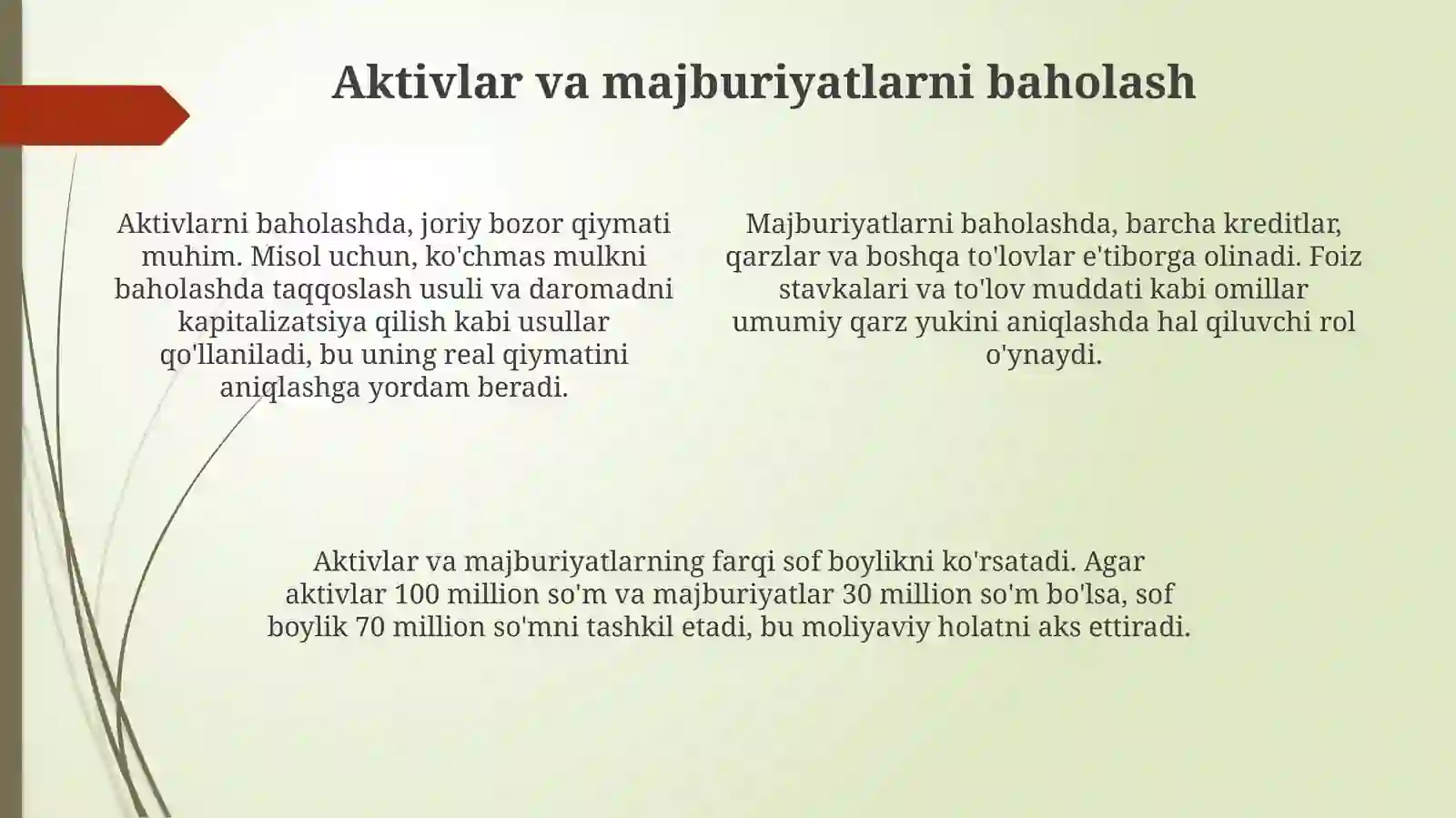 Shahsiy moliyaviy reja 4