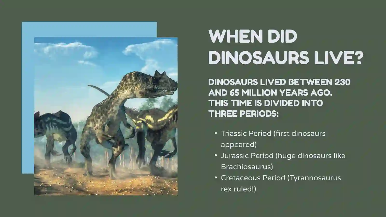 DINOSAURS 4