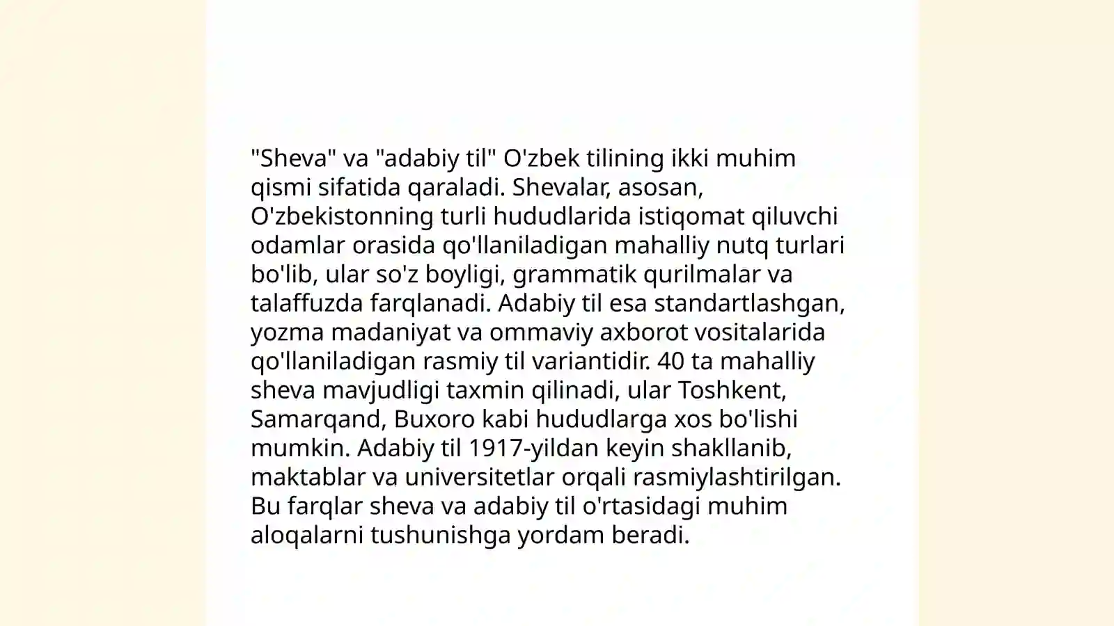 Shevalar leksikasi 4