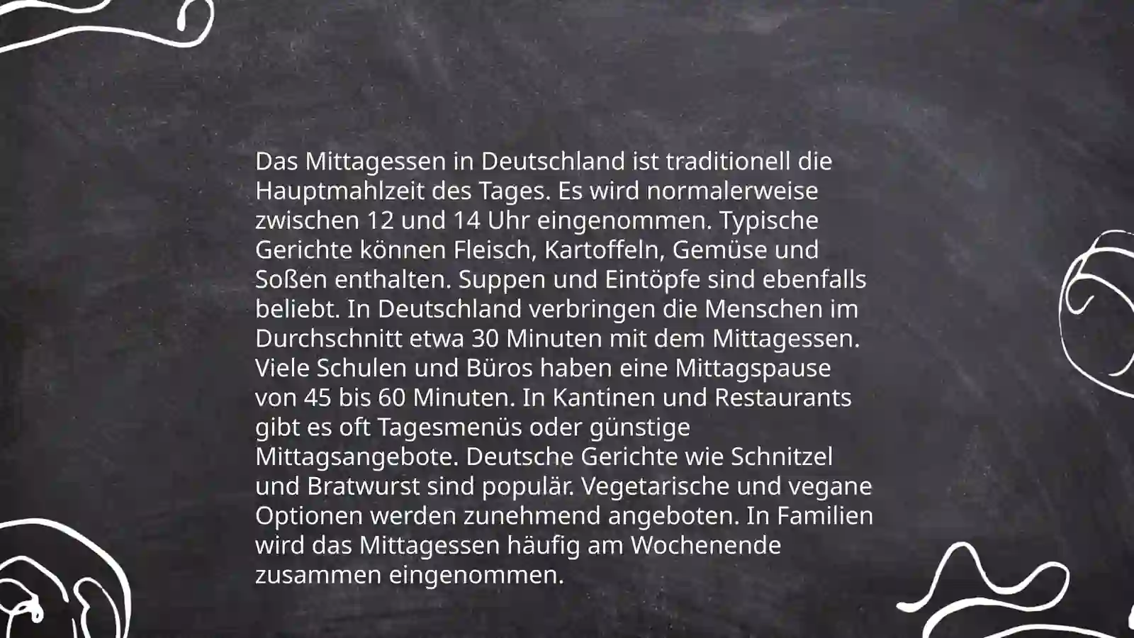 Die Mahlzeit 4