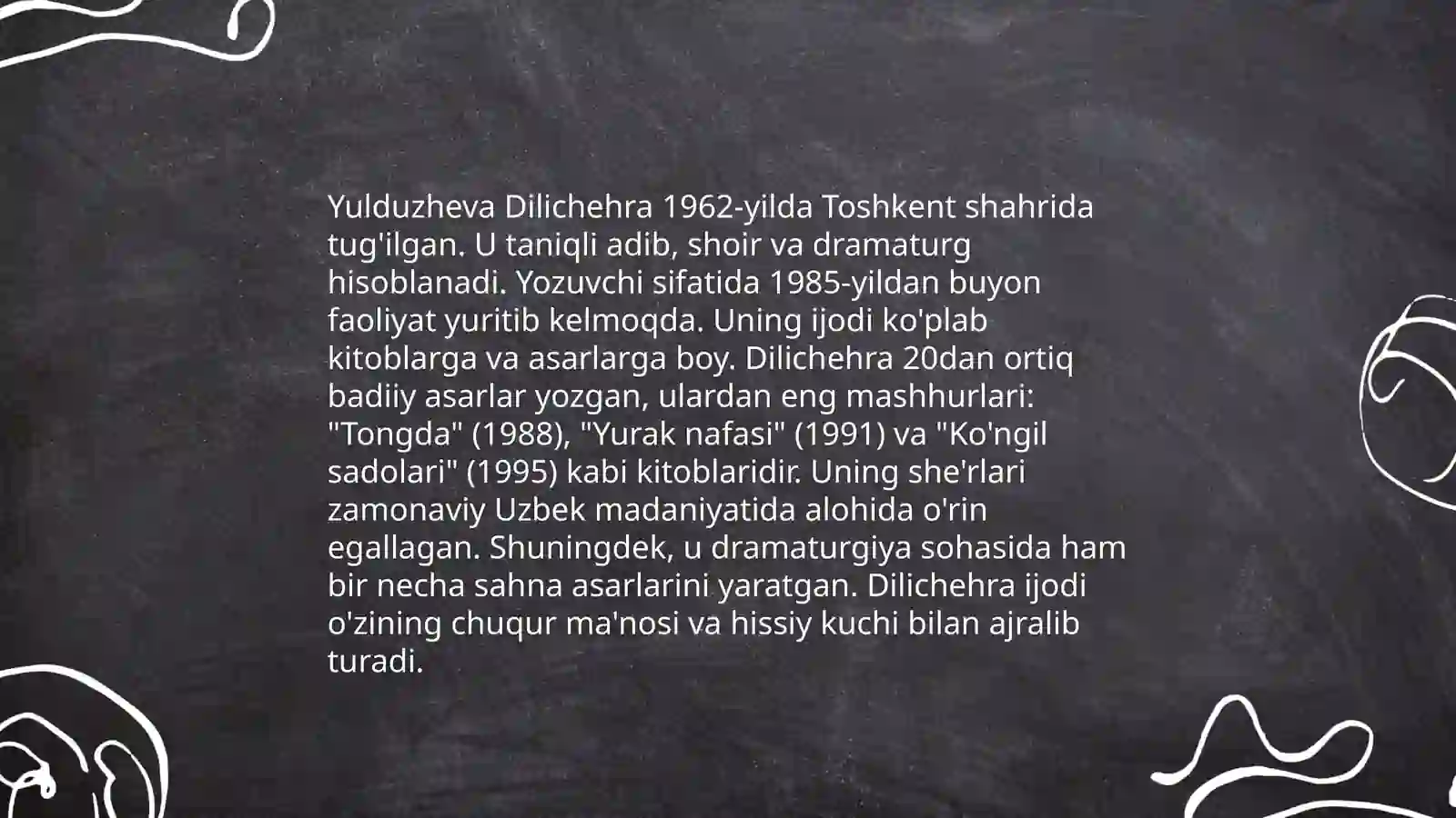 Yuldosheva Dilichehra 4
