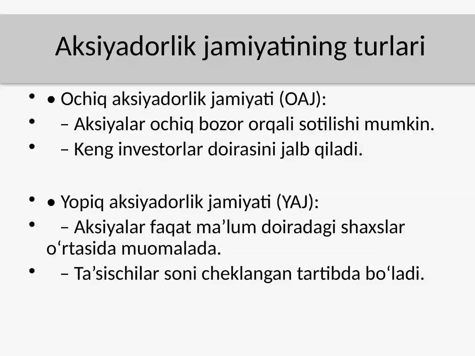 Aksiyadorlik Jamiyati 4