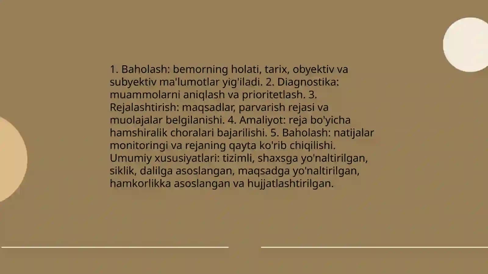 Hamshiralik jarayoni 4