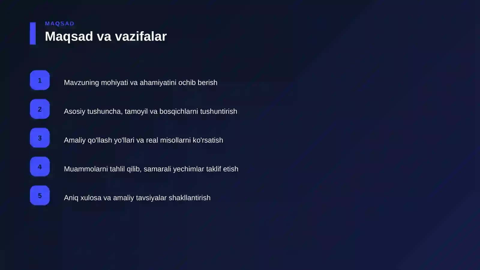 O'z-o'zini o'qitish — muhim tamoyillar — 1-qism 4
