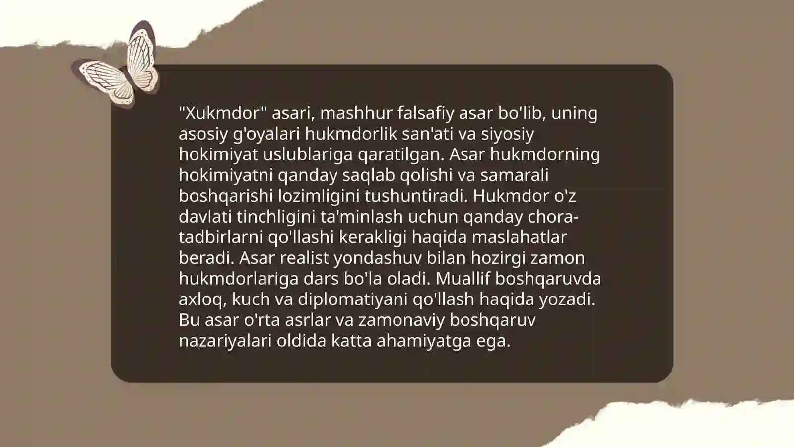 Makiavellining "xukmdor" asari 4