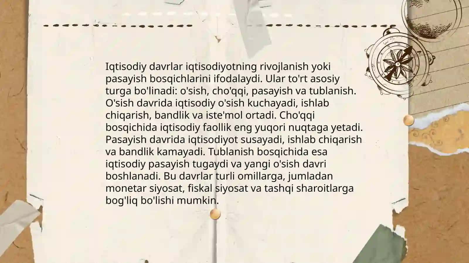 Real iqtisodiy davrlar nazaryasi 4