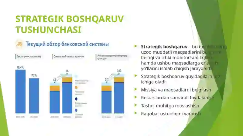 Banktizimidastrategikboshqaruvningxususiyatlari 4