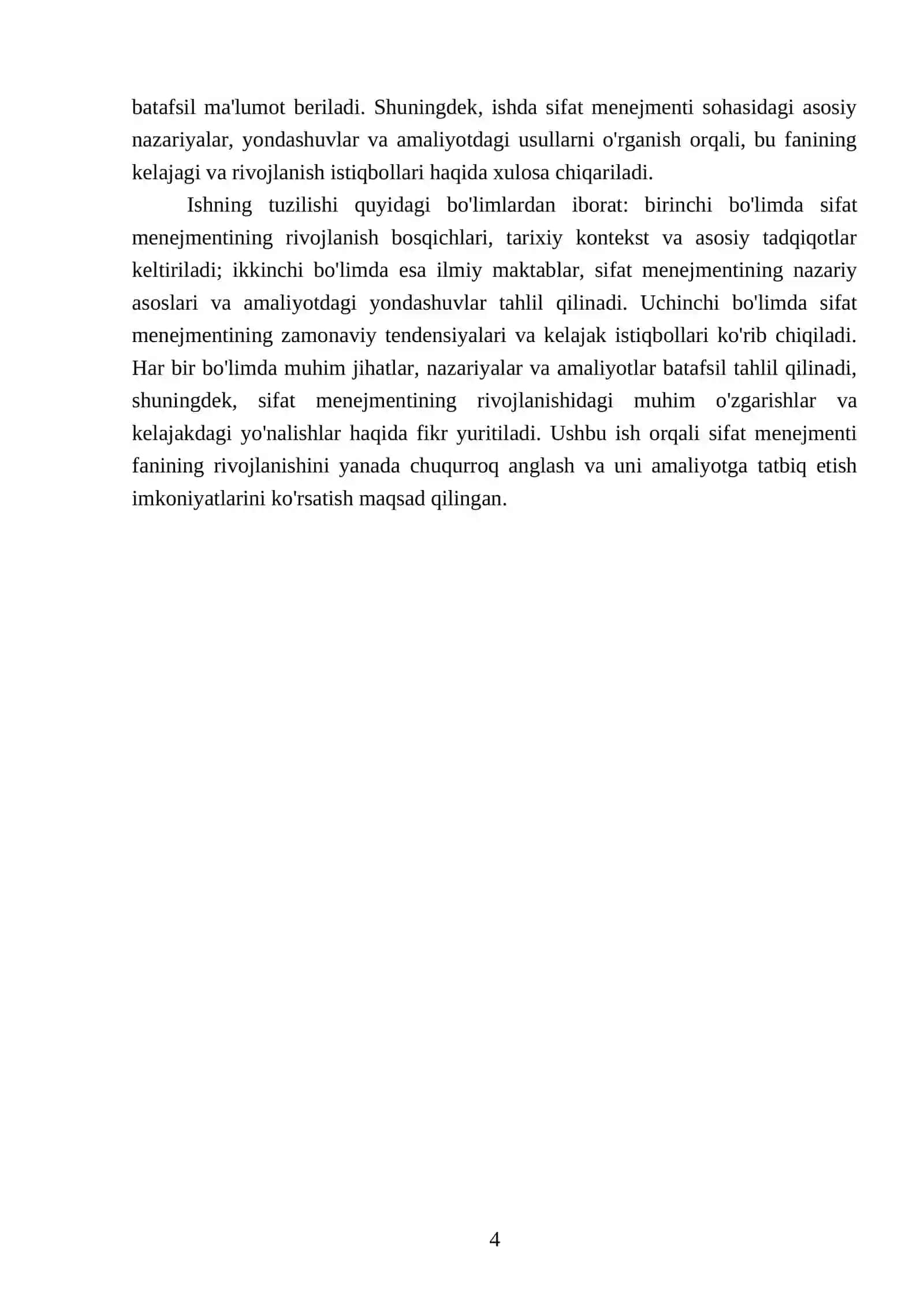 Sifat menejmenti fanining rivojlanish bosqichlari va ilmiy maktablari 4