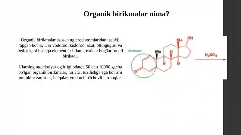 Organik birikmalar 4