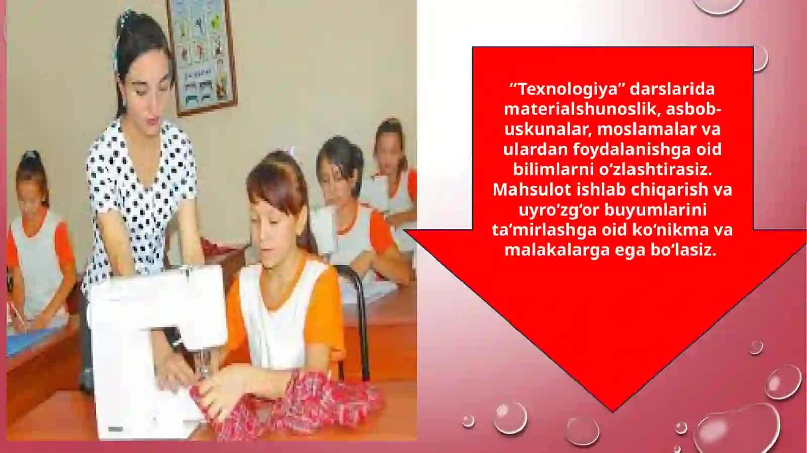Texnologiya darslarida mehnat an’analarining o’rni 4