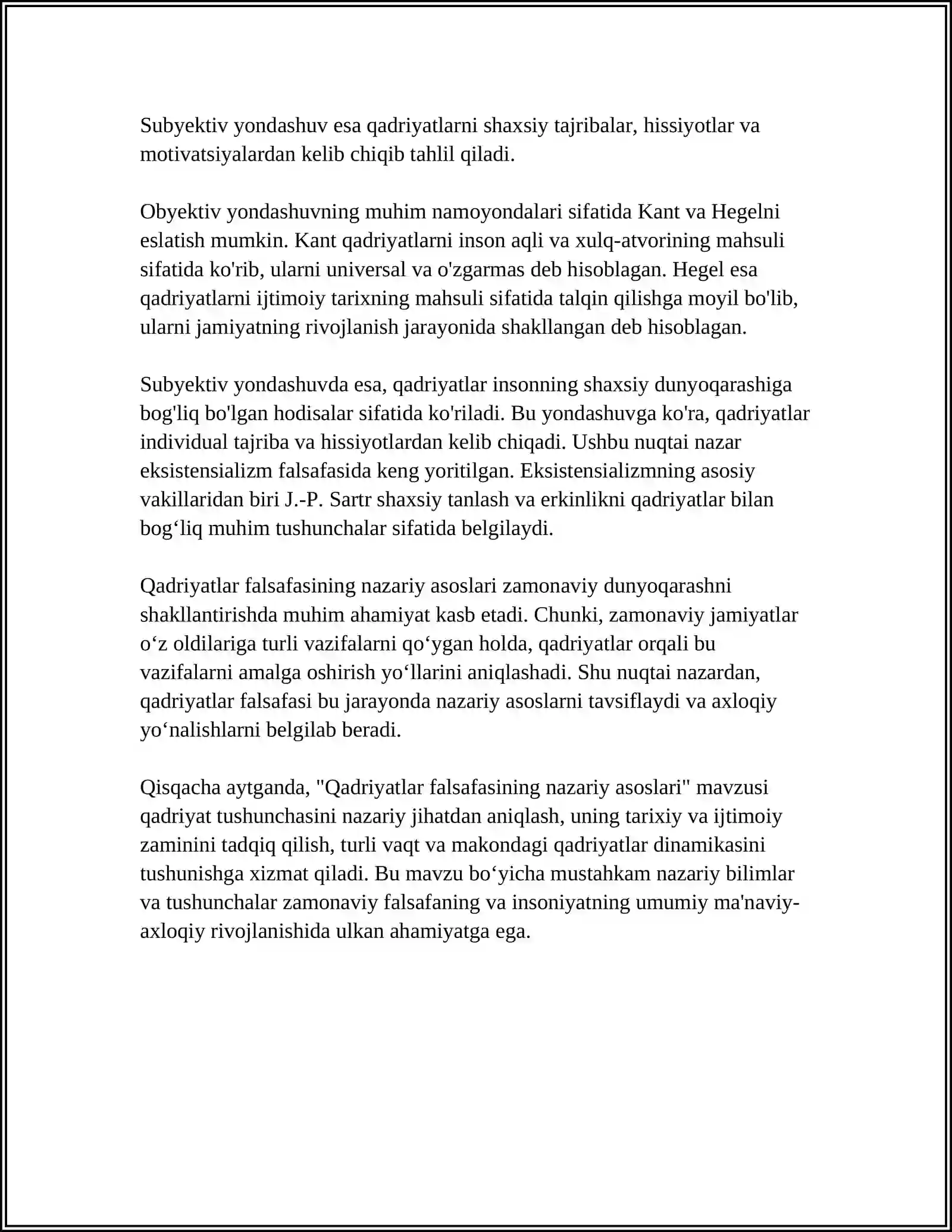 QADRIYATLAR FALSAFASI 4