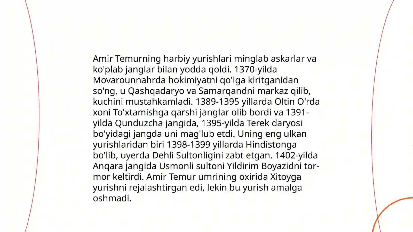 Amir-Temurning hayoti 4
