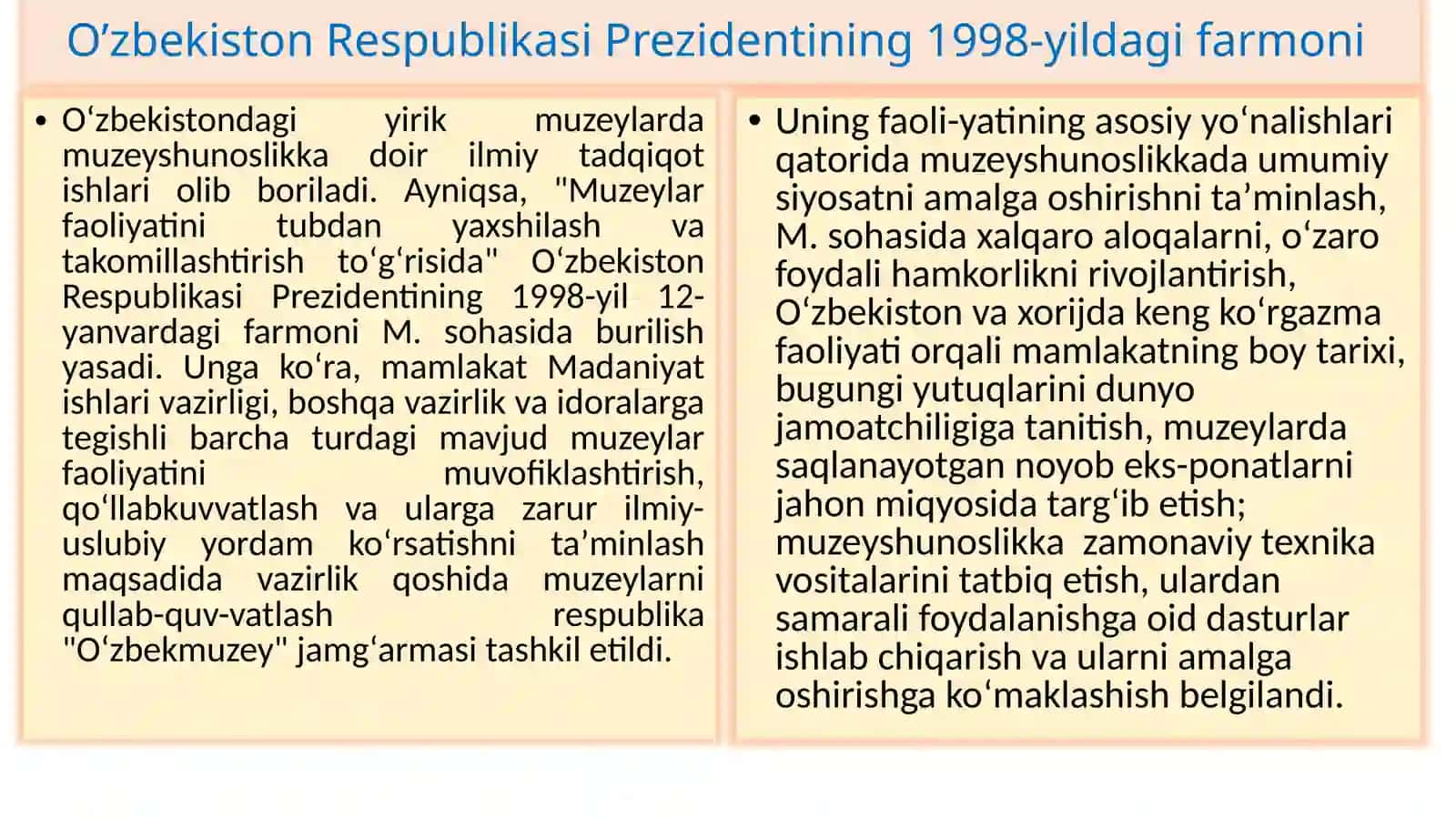 Arxeologiyafaningmuzeyshunoslikfanibilanbog’liqligi 4