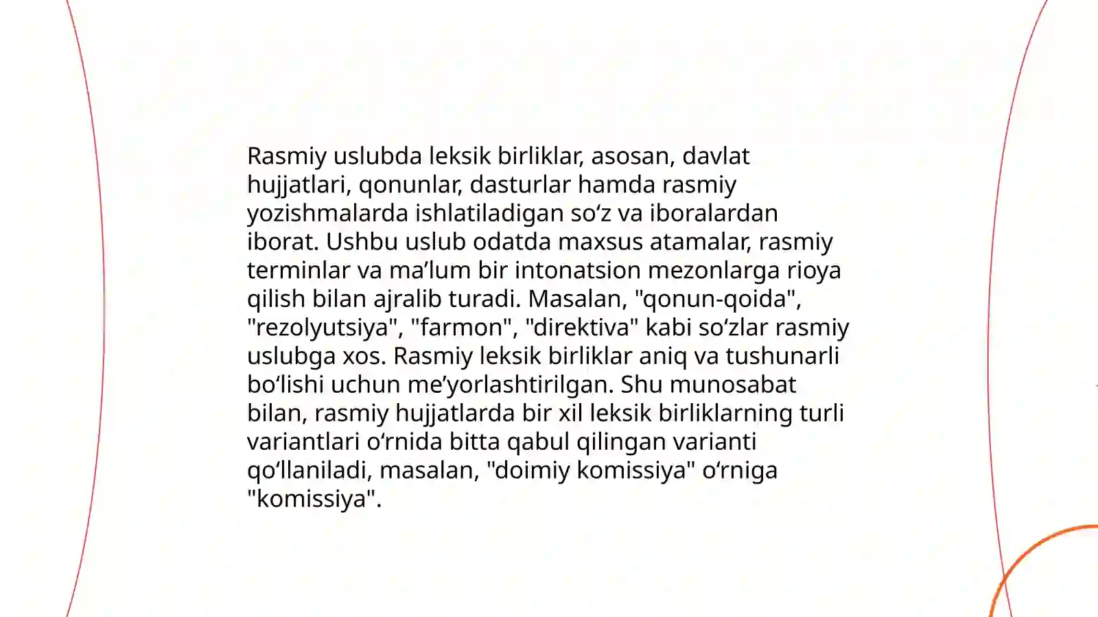 Ilmiy va Rasmiy Idoraviy Uslublarning Leksik Grammatik xususiyatlari 4