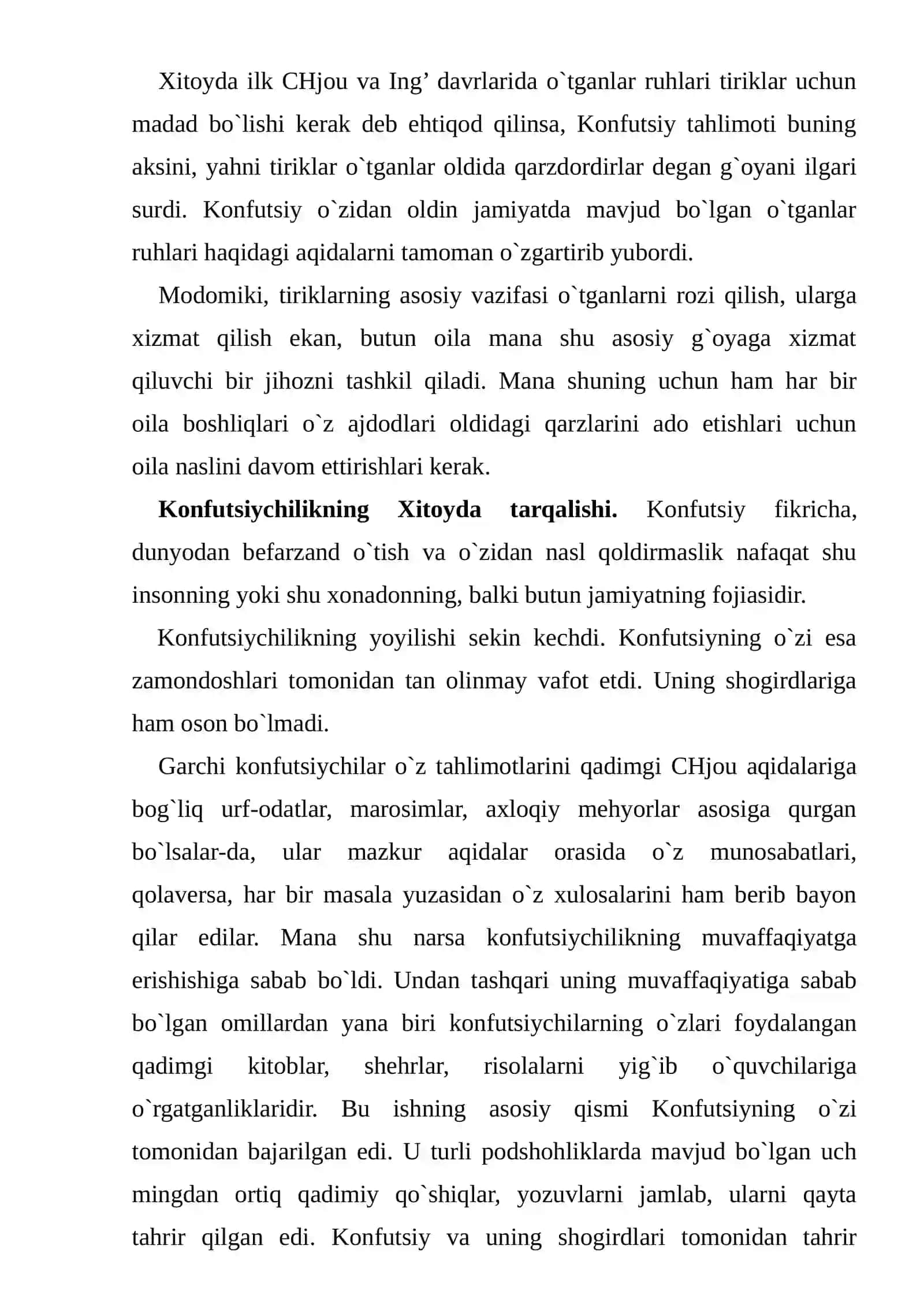 Konfuttsiyning xayoti va ijodi 4