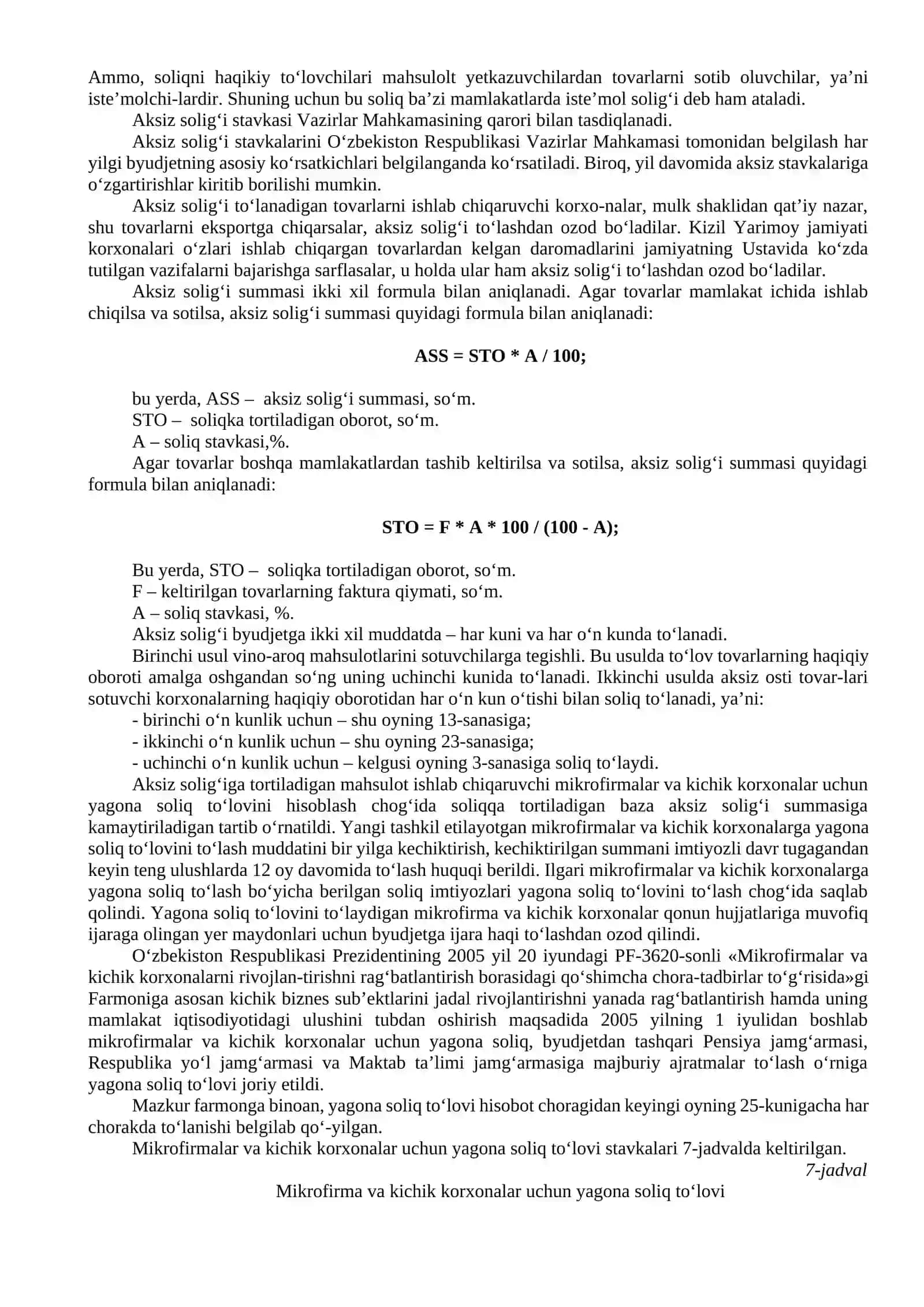 Kichik biznes va tadbirkorlikning bank, soliq va audit bilan aloqalari 4