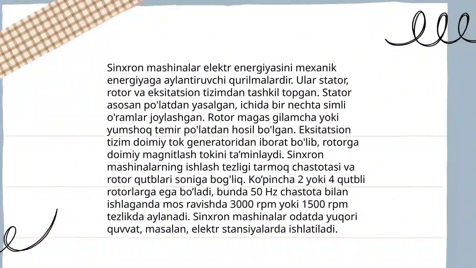 Sinxron mashinalar 4