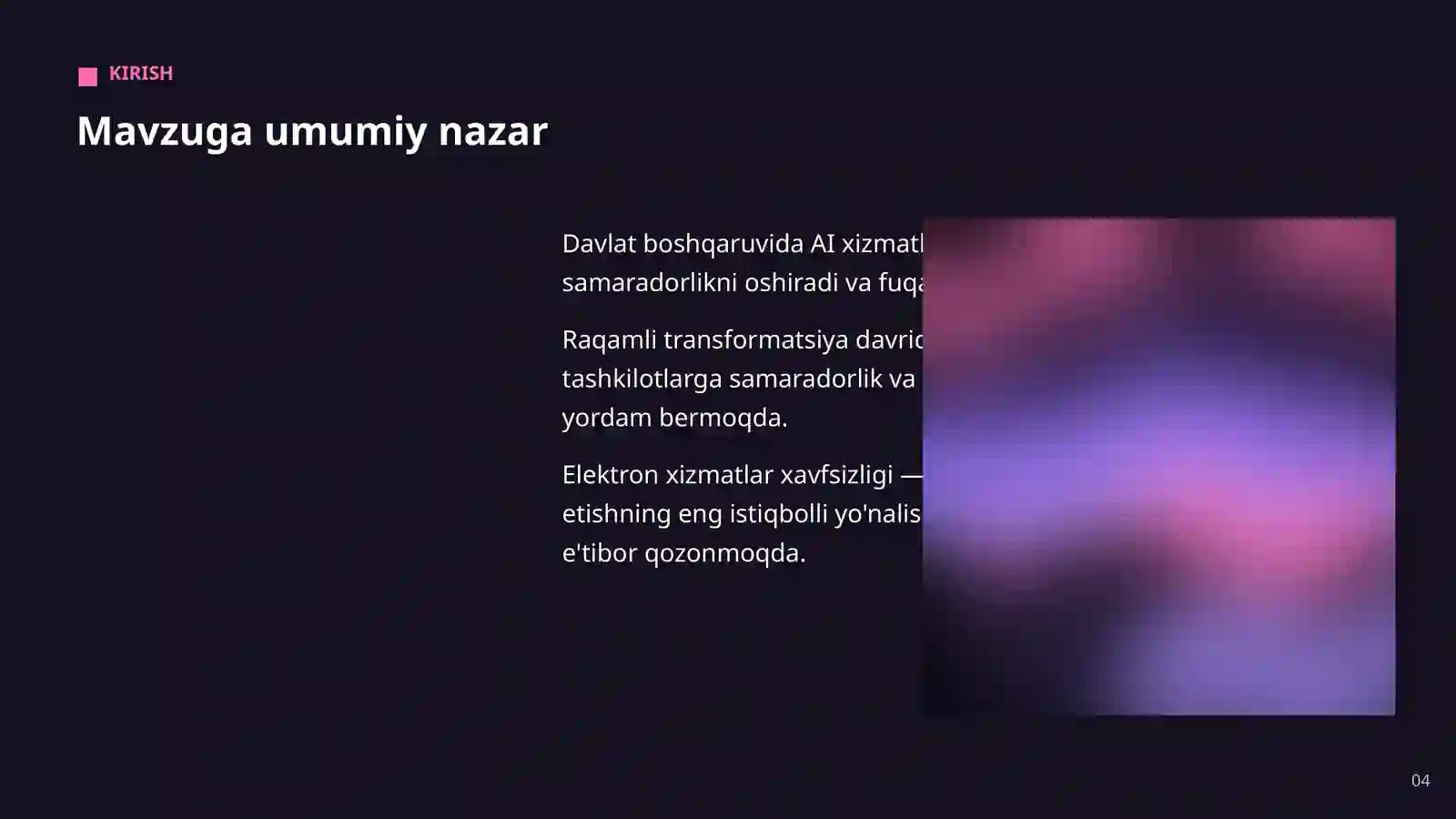 AI DAVLAT BOSHQARUVIDA 4