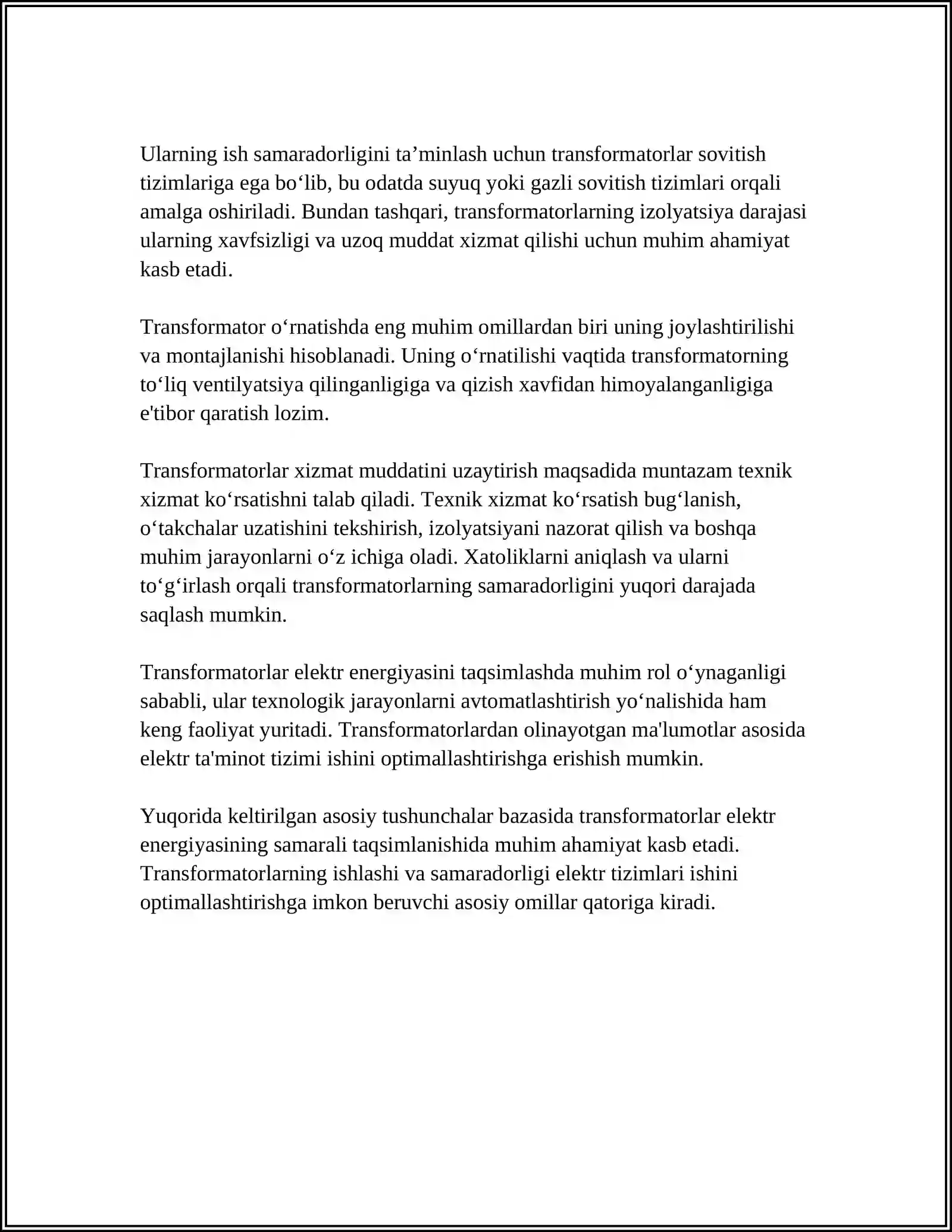 TRANSFORMATORLAR 4