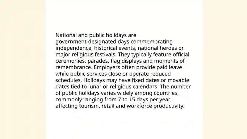 Festivals and celebrations 4