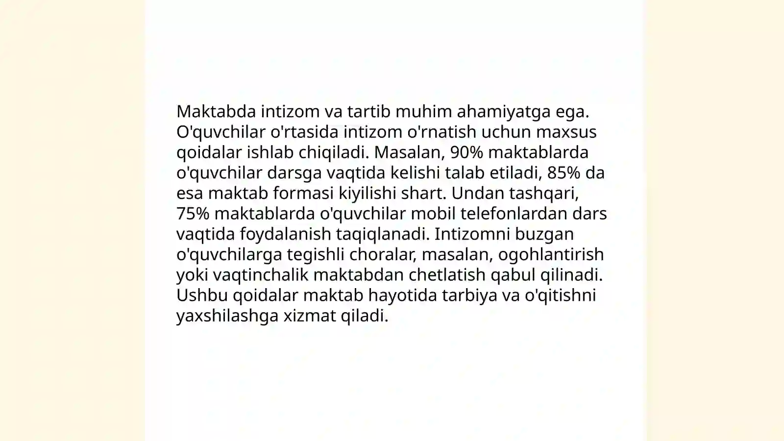 Maktabdagi muamolar 4
