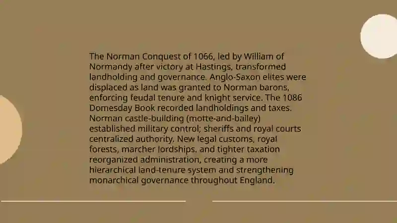 The historical background of Medieval and Renaissance England 4